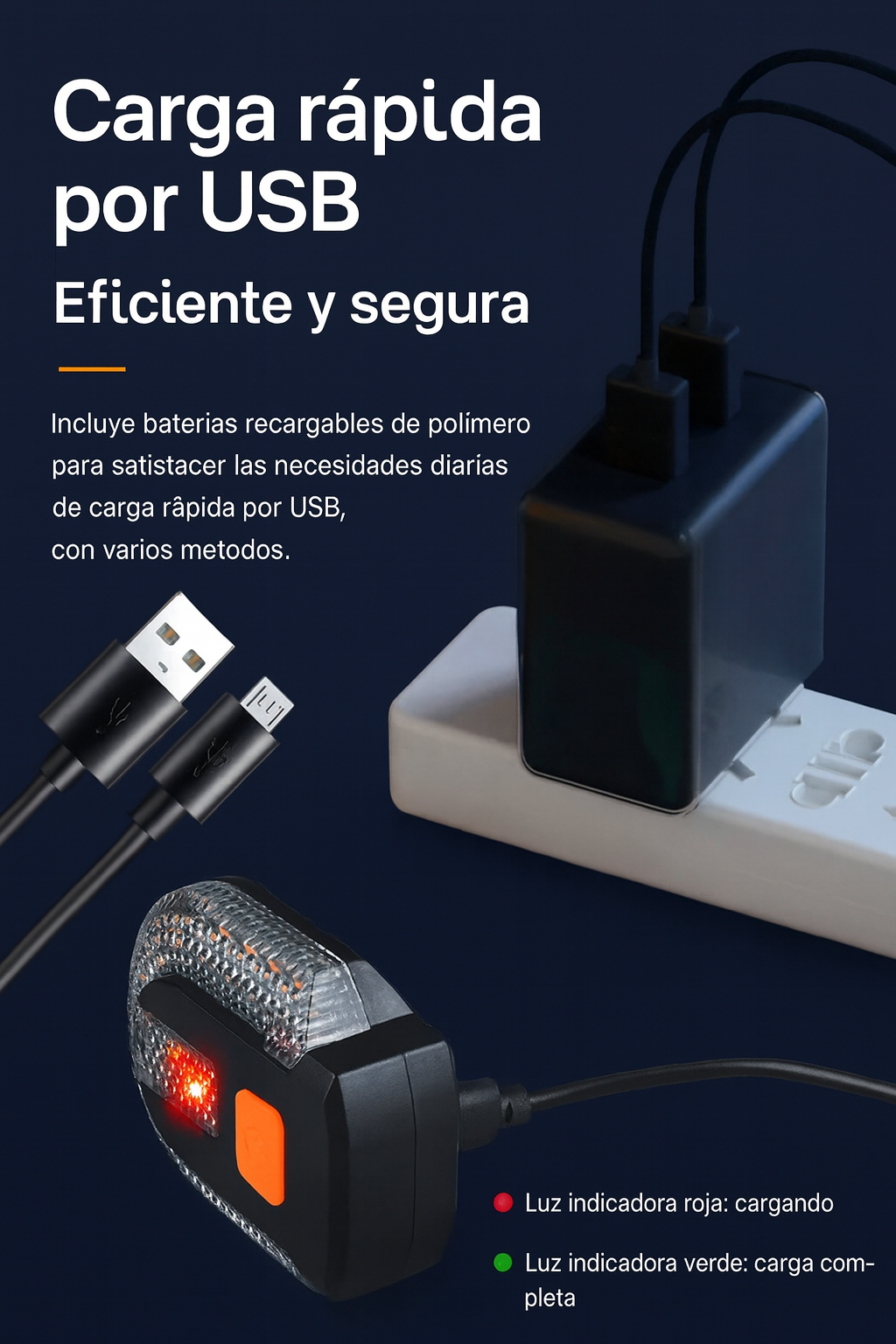 🔥 LUZ TRASERA INTELIGENTE PARA BICI CON INTERMITENTES INALÁMBRICOS