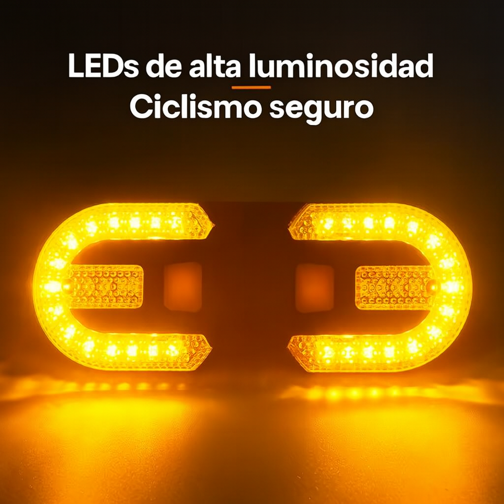 🔥 LUZ TRASERA INTELIGENTE PARA BICI CON INTERMITENTES INALÁMBRICOS