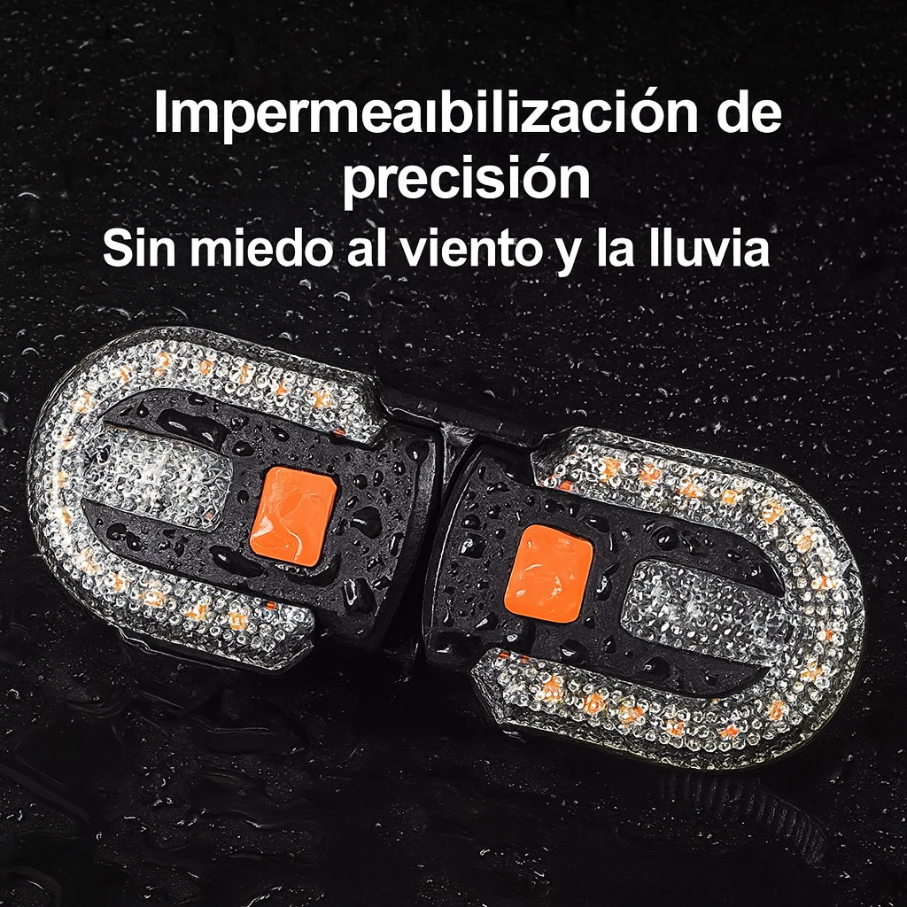 🔥 LUZ TRASERA INTELIGENTE PARA BICI CON INTERMITENTES INALÁMBRICOS