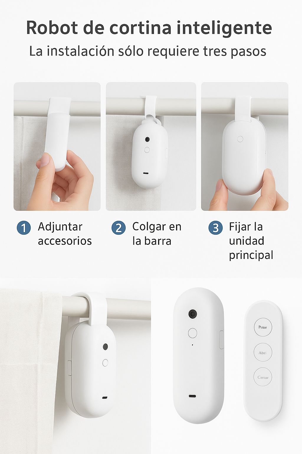 Automatiza las cortinas con domótica