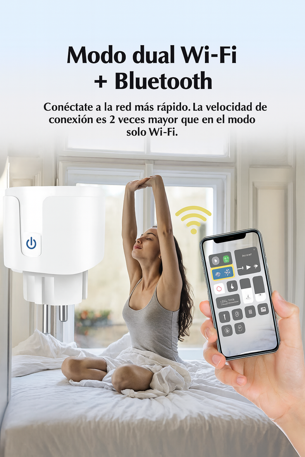 Enchufe inteligente wifi
