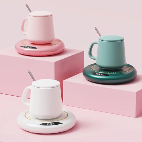 Calentador de Tazas de Café USB · 3 Niveles de Temperatura